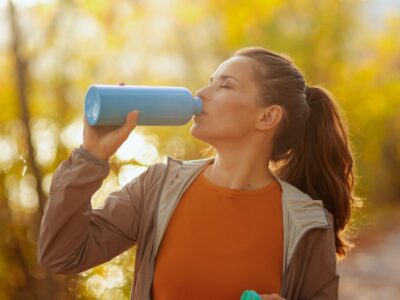 Woman Drinking Water