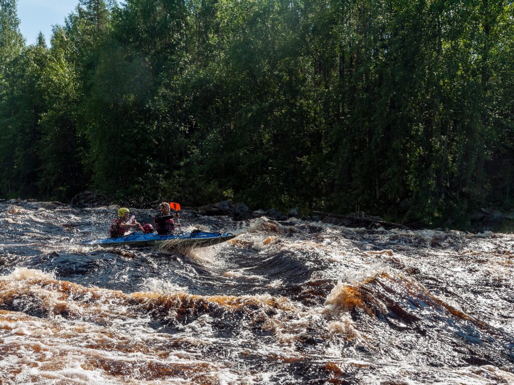 whitewater kayaking x