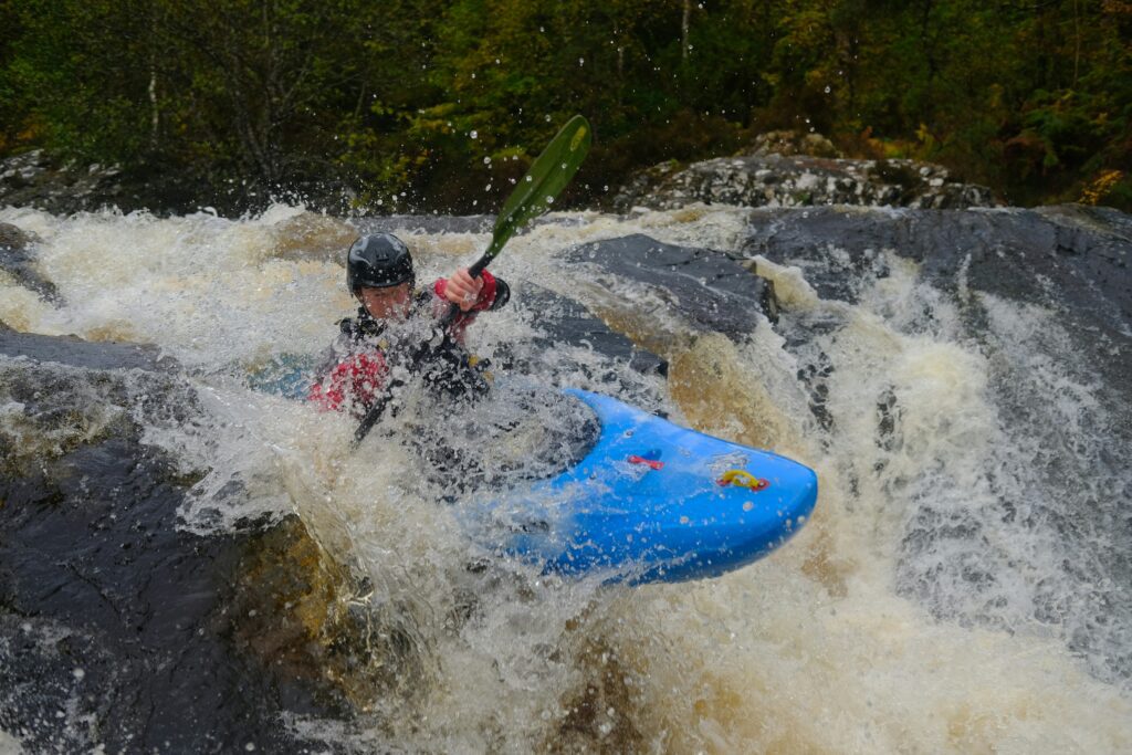 whitewater kayaking x