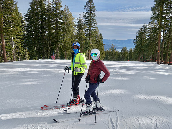 Downhill Skiing Lake Tahoe