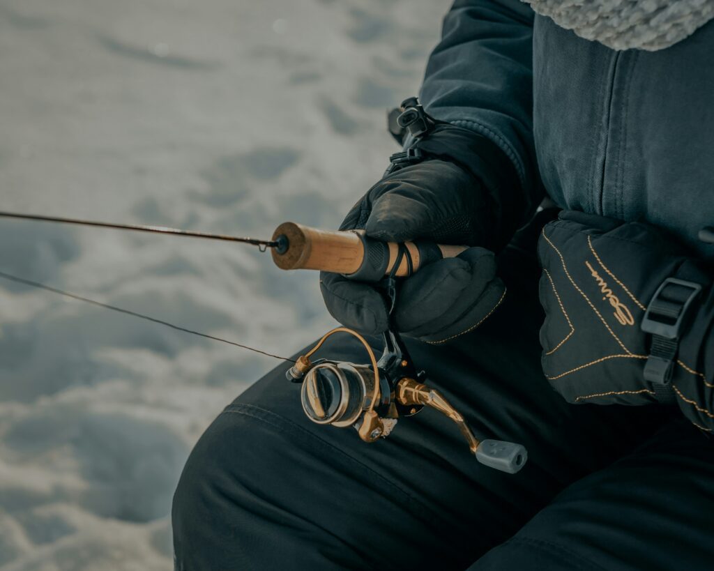 ice fishing