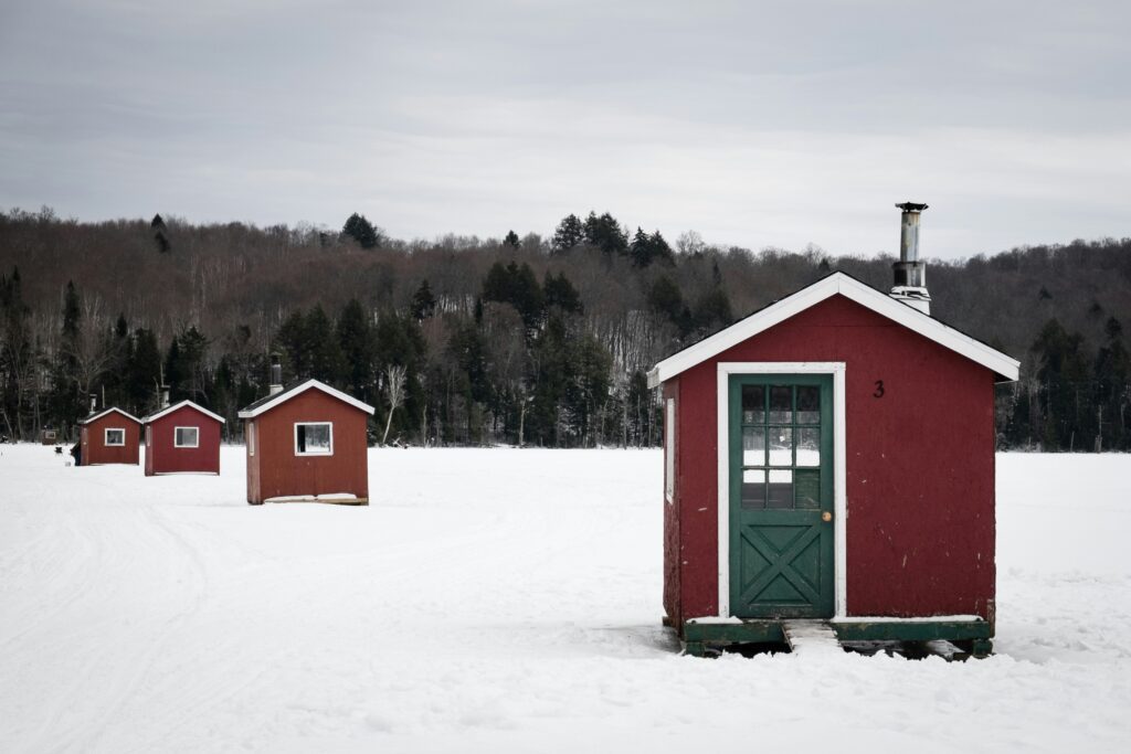 ice fishing shelters x