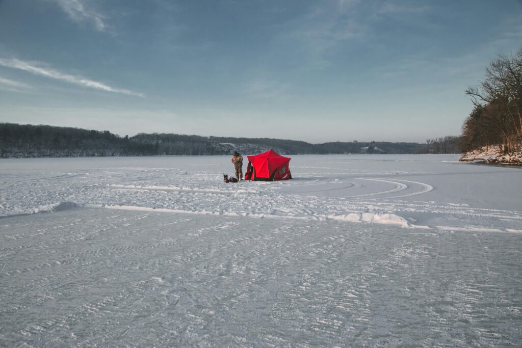 ice fishing shelters x