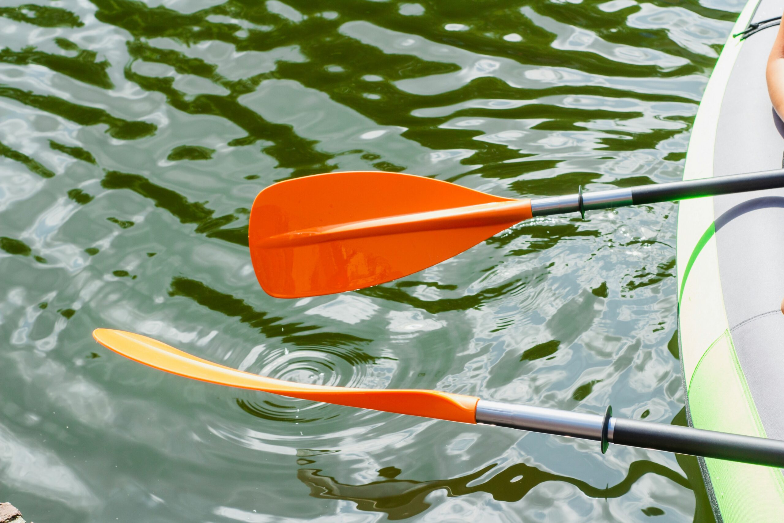 kayak paddle size scaled