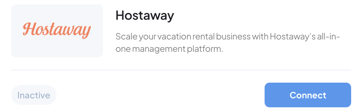 Hostaway Connect