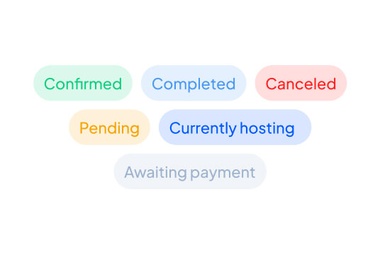 understanding booking status img