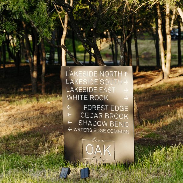 White Rock at Live Oak Lake