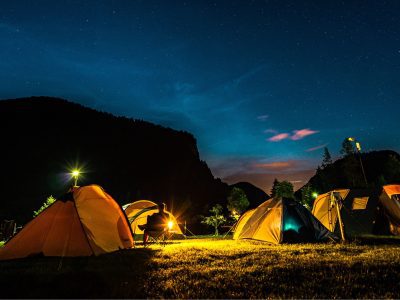 Camping at Night