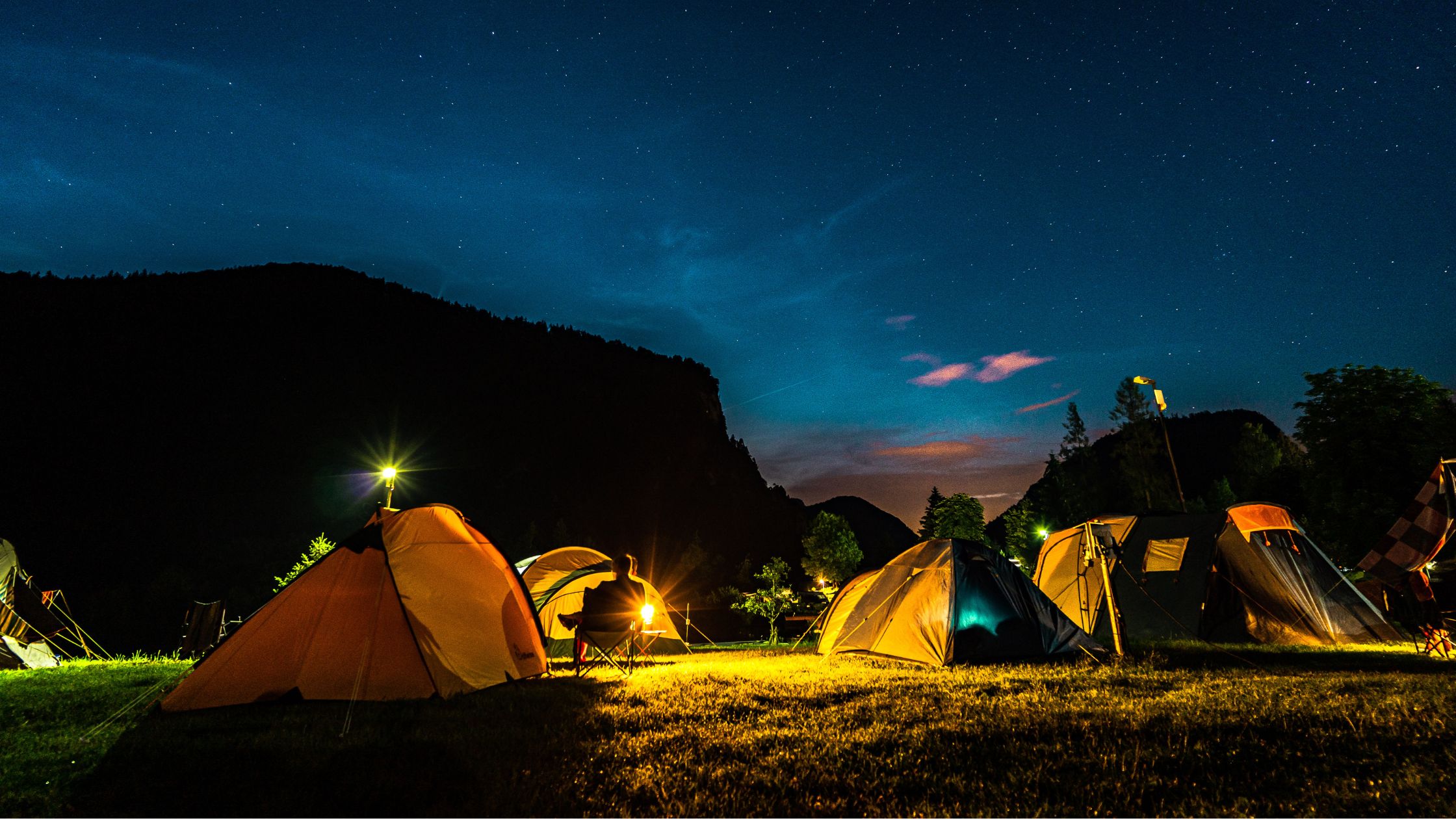 Camping at Night