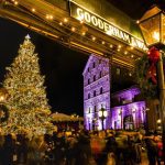 Distillery Winter Village Tree Ferris Wheel