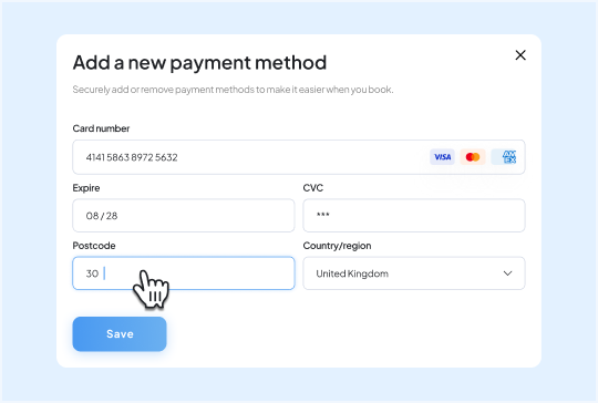 guest account payment options