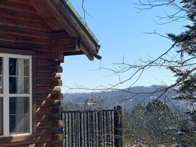 Lake View Rustic Log Cabin