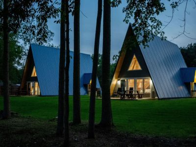 Life's a Hoot A-Frame Cabin