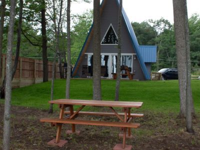 Life's a Hoot A-Frame Cabin